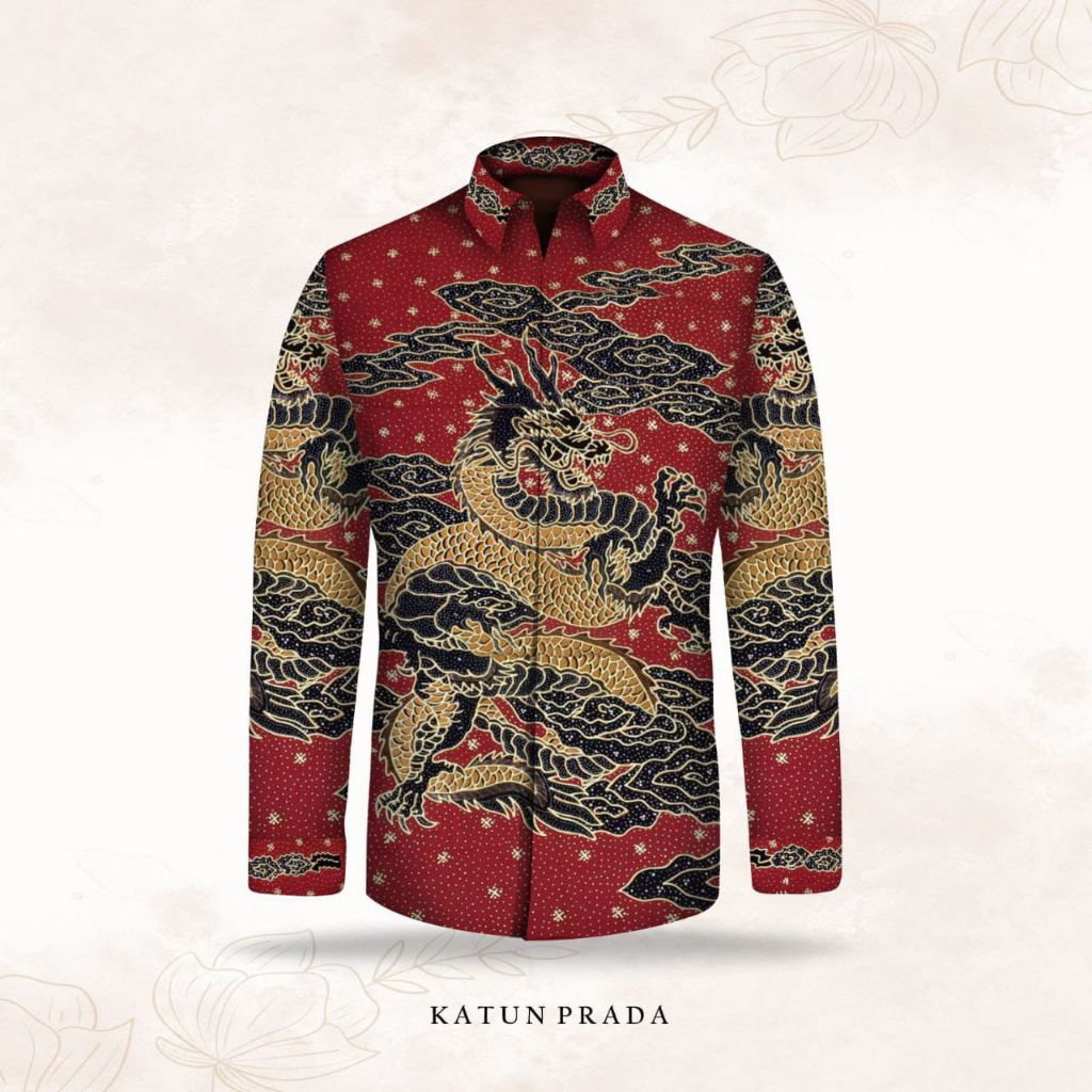 Kemeja batik tulis bahan pola kemeja batik premium batik pejabat-90895