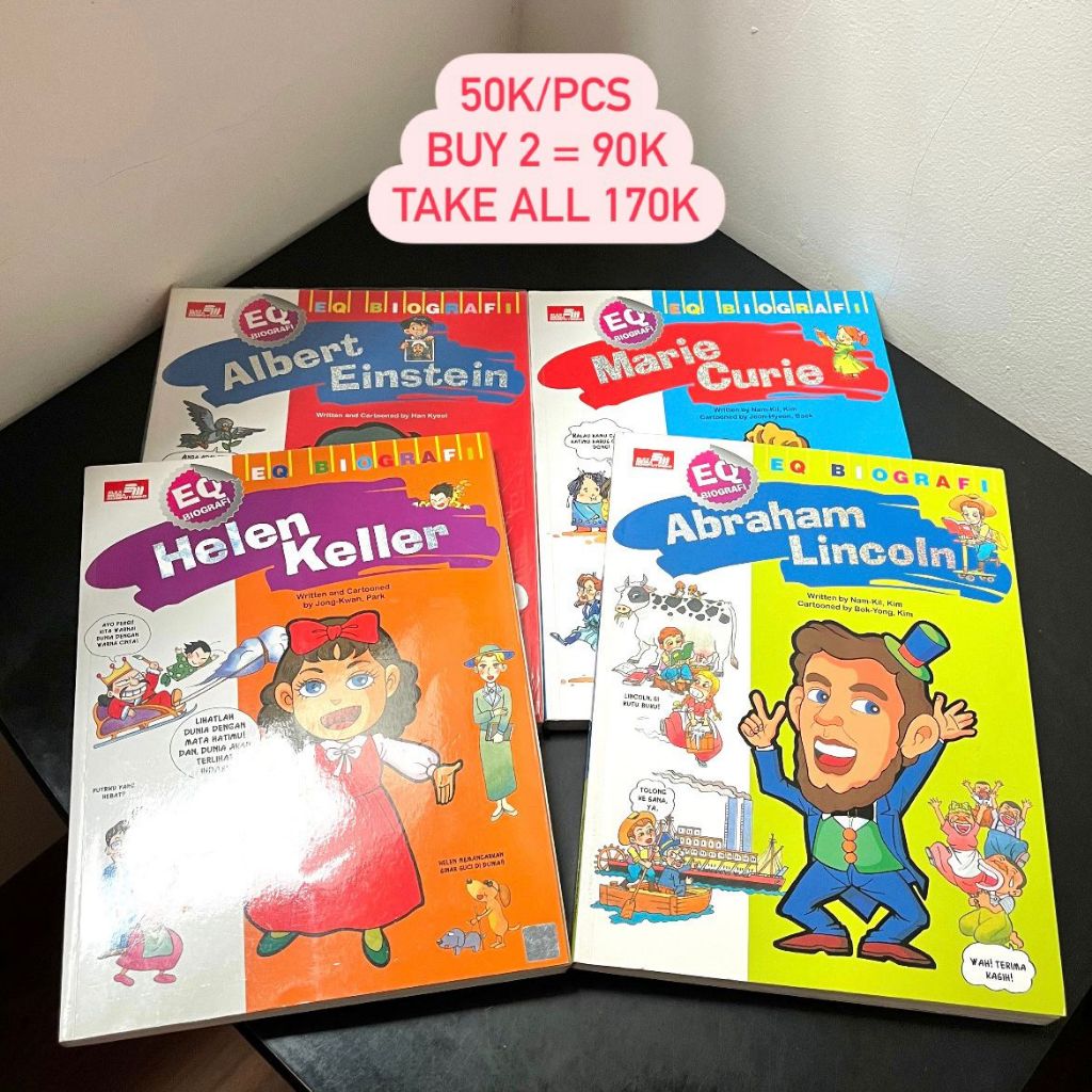 PRELOVED Komik Edukatif: EQ Biografi