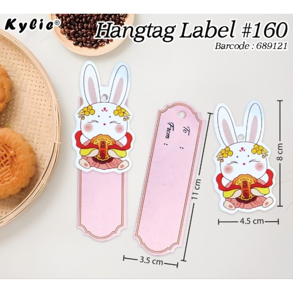 5 set hangtag only hangtag mooncake hangtag kue bulan kartu ucapan mooncake kartu ucapan kue bulan h