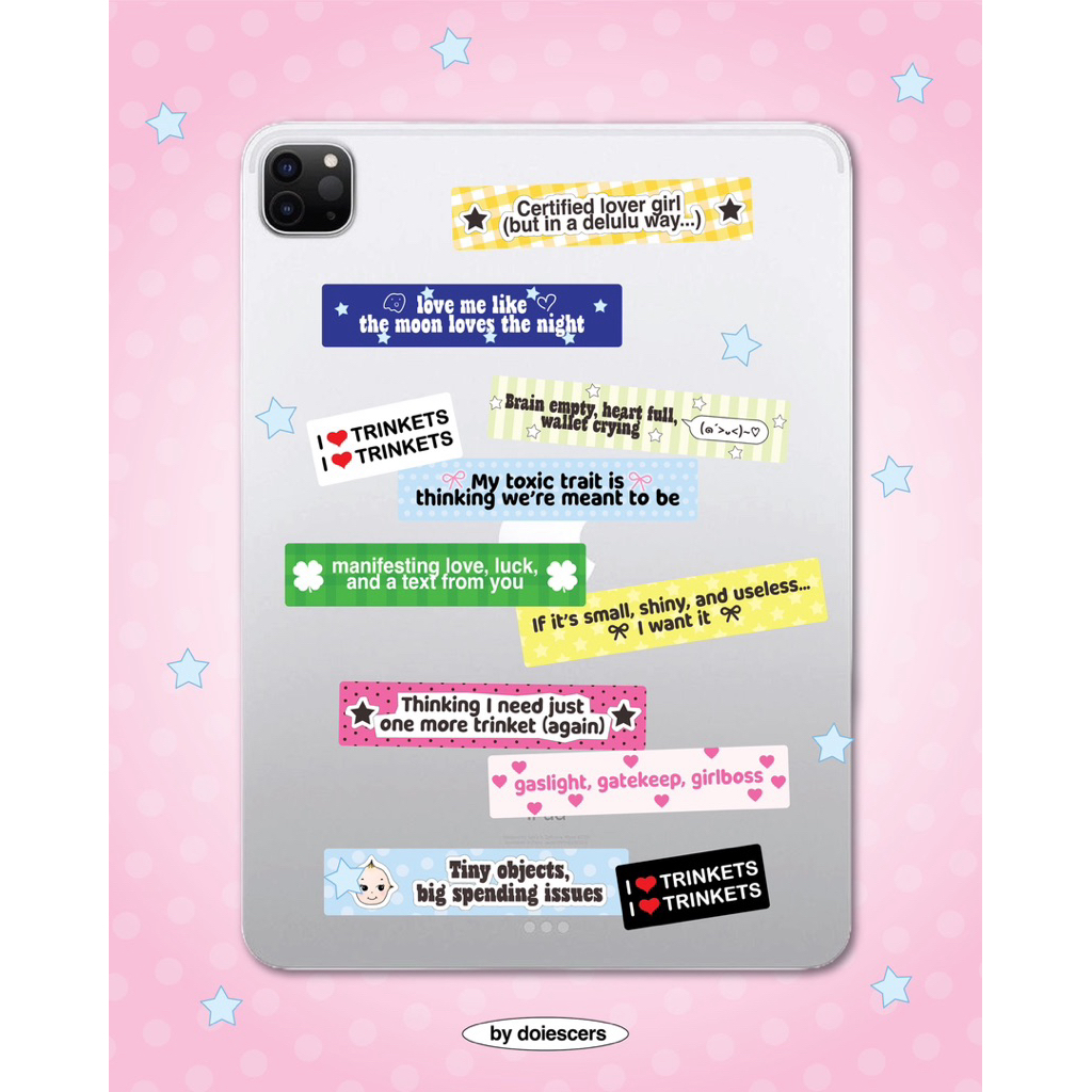 

Sticker holo star kisscut by doiescers