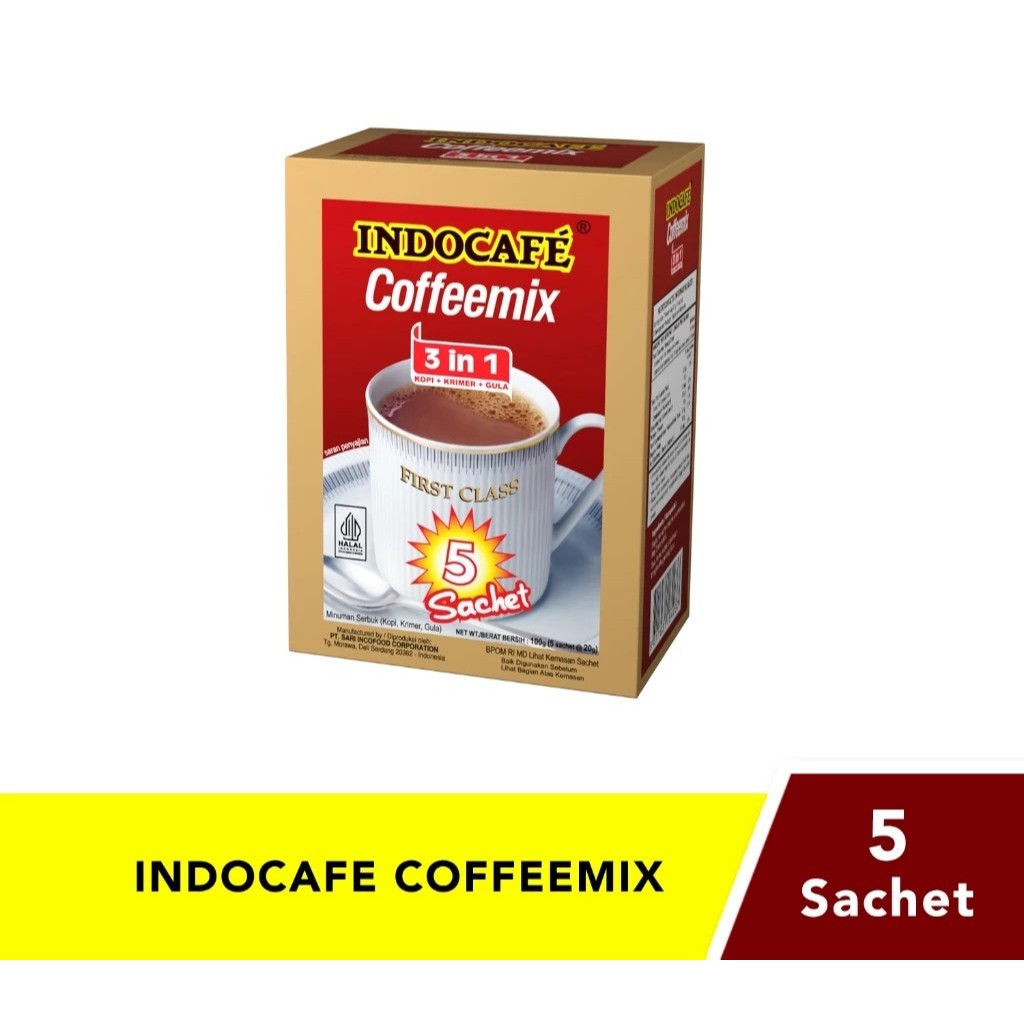 

INDOCAFE COFFEEMIX 100GR (5 SACHET)