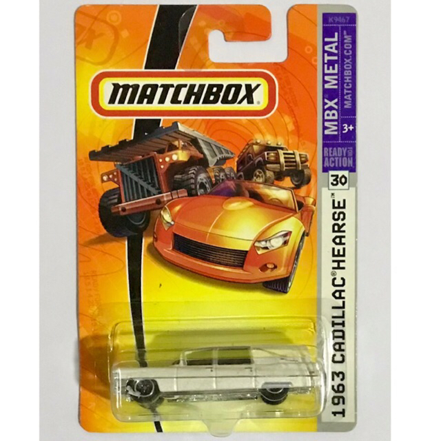 MATCHBOX - 63 CADILLAC HEARSE  Wht