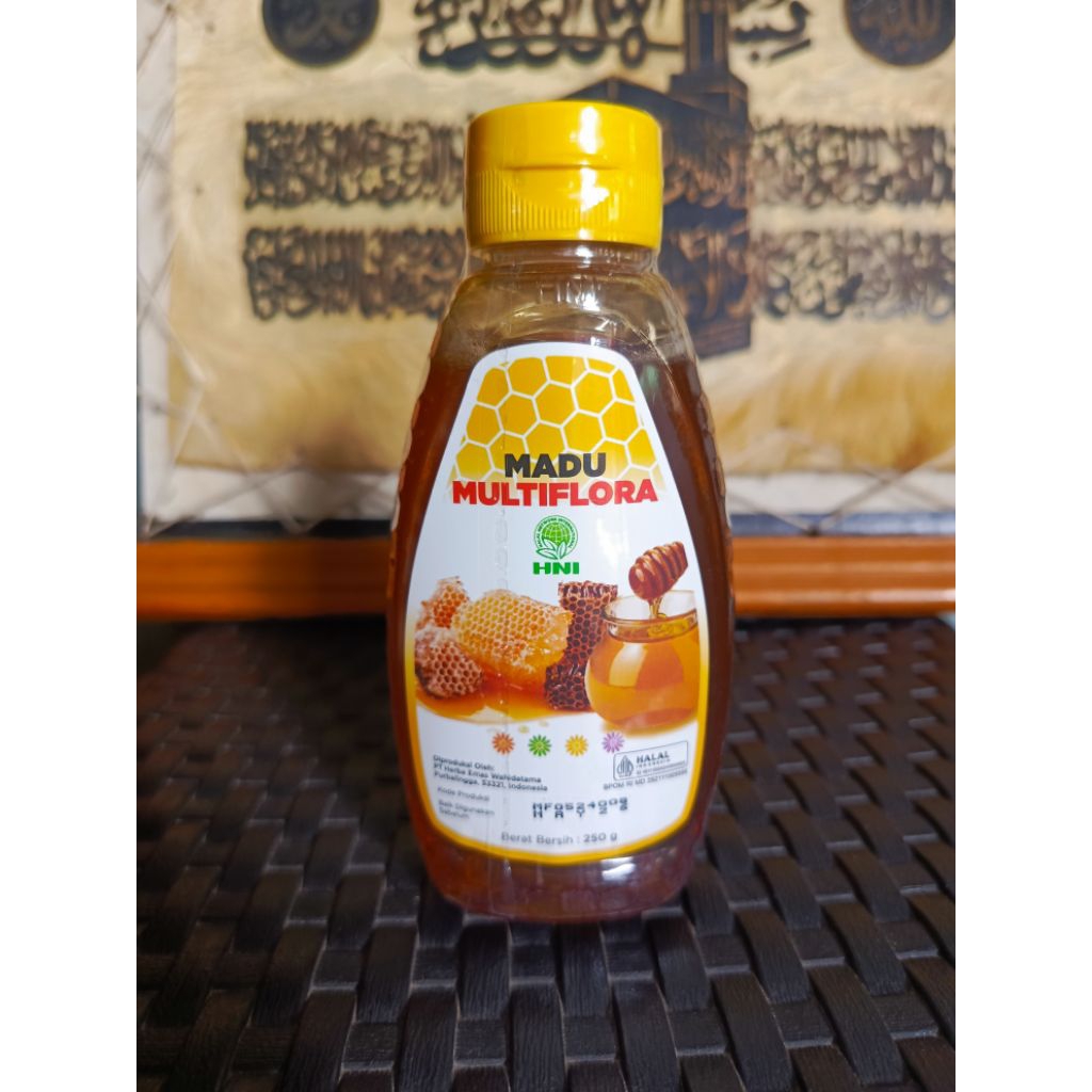 

Madu Multiflora HNI berasal dari madu lebah Apis Mellifera
