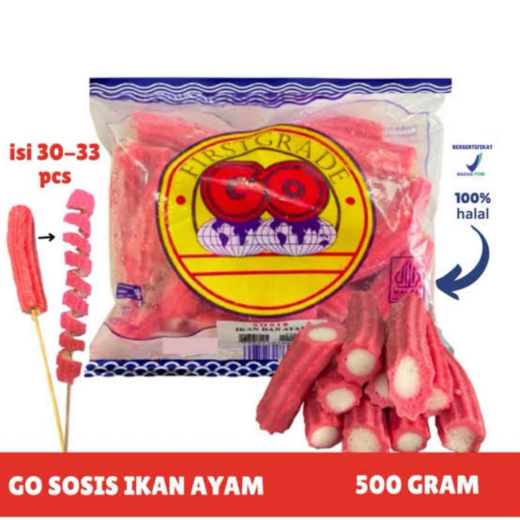 

GO Sosis Ikan Ayam 500 Gram