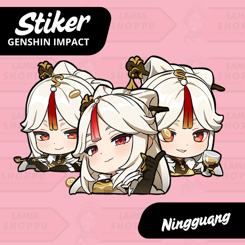 

Sticker Genshin Impact Ningguang | Stiker Ningguang | Sticker Ningguang GI