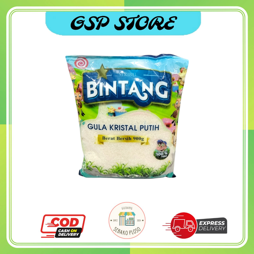 

Gula Seribu Bintang 900Gr Kristal Putih Premium