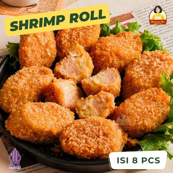 

Shrimp Roll Frozen Warisan Ibu – Nugget Udang Premium Siap Goreng, Bekal & Lauk Praktis