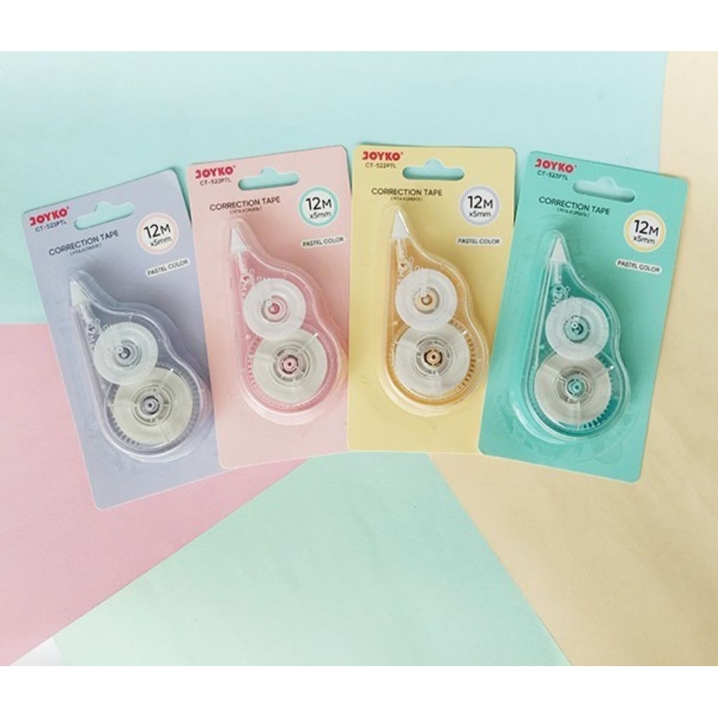 

Correction Tape / Pita Koreksi / Stipo Kertas Joyko CT 522 PTL murah