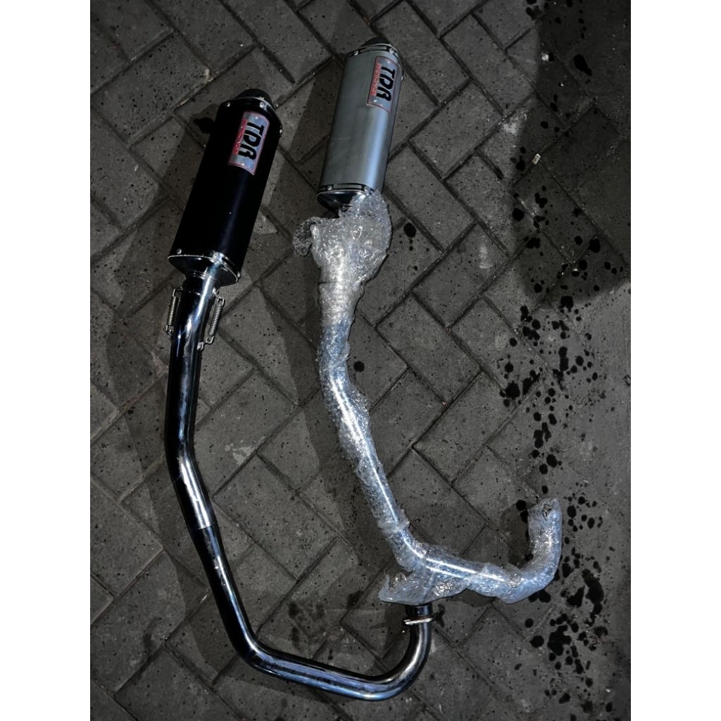 KNALPOT ORIGINAL TDR RACING YAMAHA SCORPIO