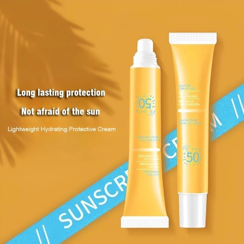 Sun Block SPF 50 Sun Screen Wajah Tahan 12,5 Jam PA+++ SVMY SUNSCREEN Cream PelindungSinar Matahari(