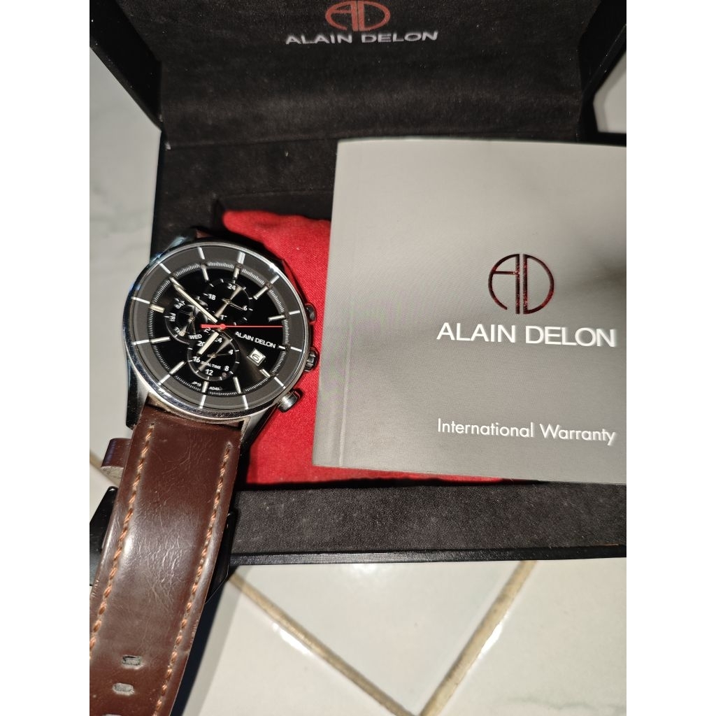 Jam Tangan Alain Delon Second Bekas Mulus
