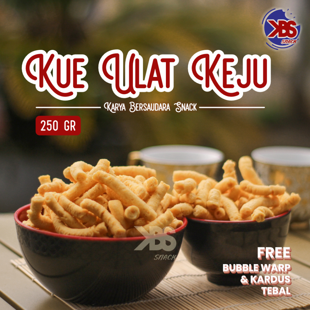 

Kue Ulat Sutra Keju Kelapa 250gr – Kue Akar Cemilan Renyah Premium Rasa Manis Kue Kering - KBS