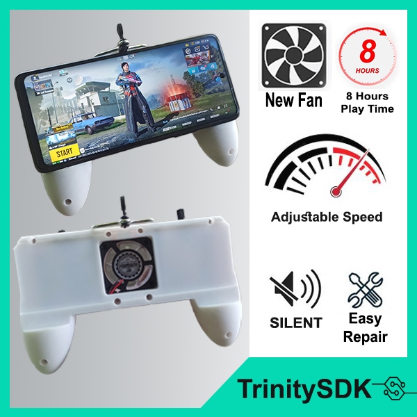 (⚠️TERBARU⚠️) Gamepad HP Cooling Phone Kipas Turbo Baterai kipas HP Tanpa Kabel Gamepad Pendingin Ba