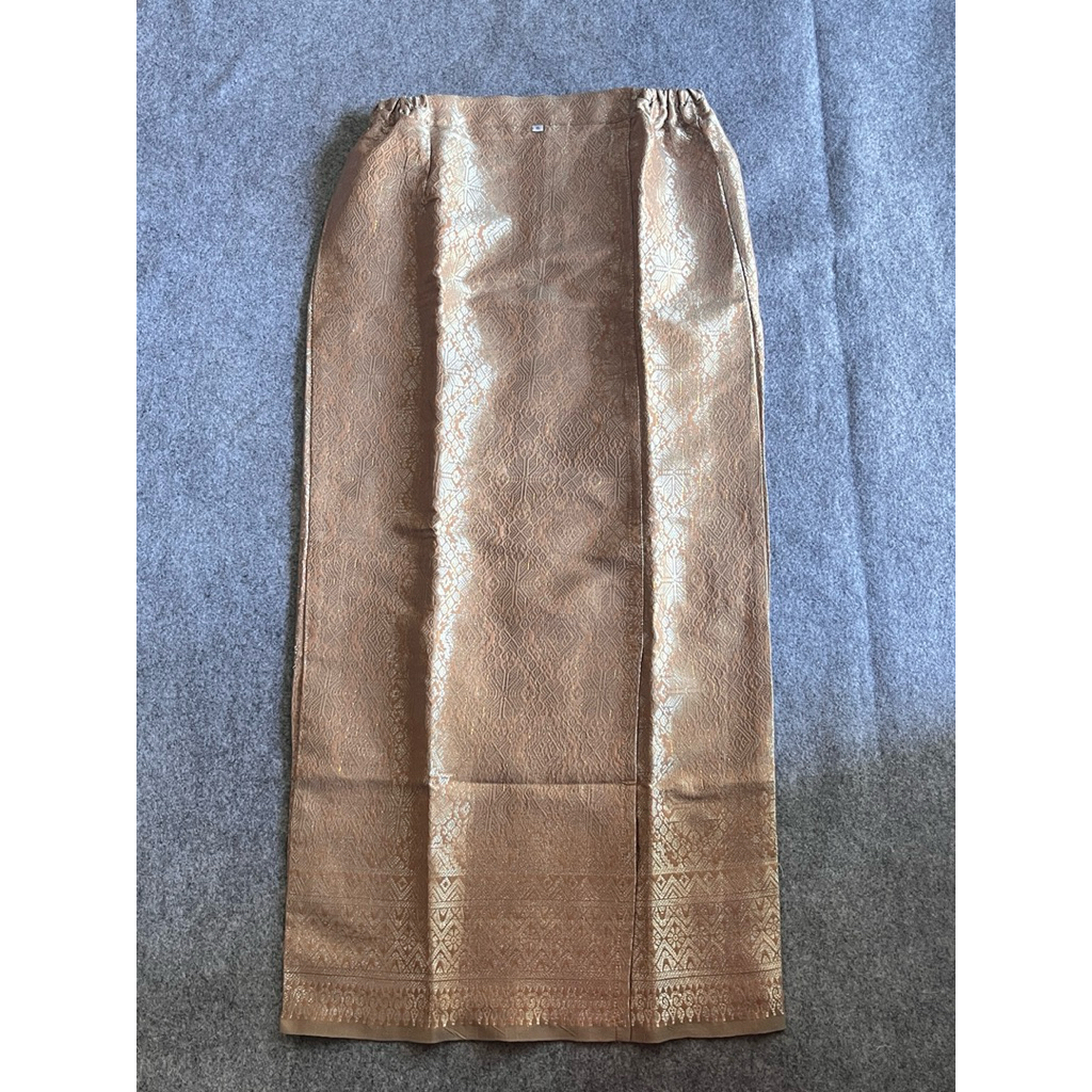 Rok Songket ukuran XL warna Mocca