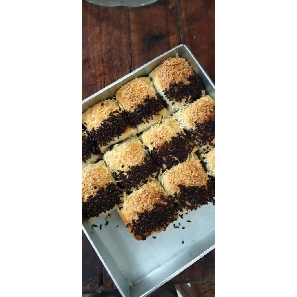

Bolen pisang coklat/bolen basah