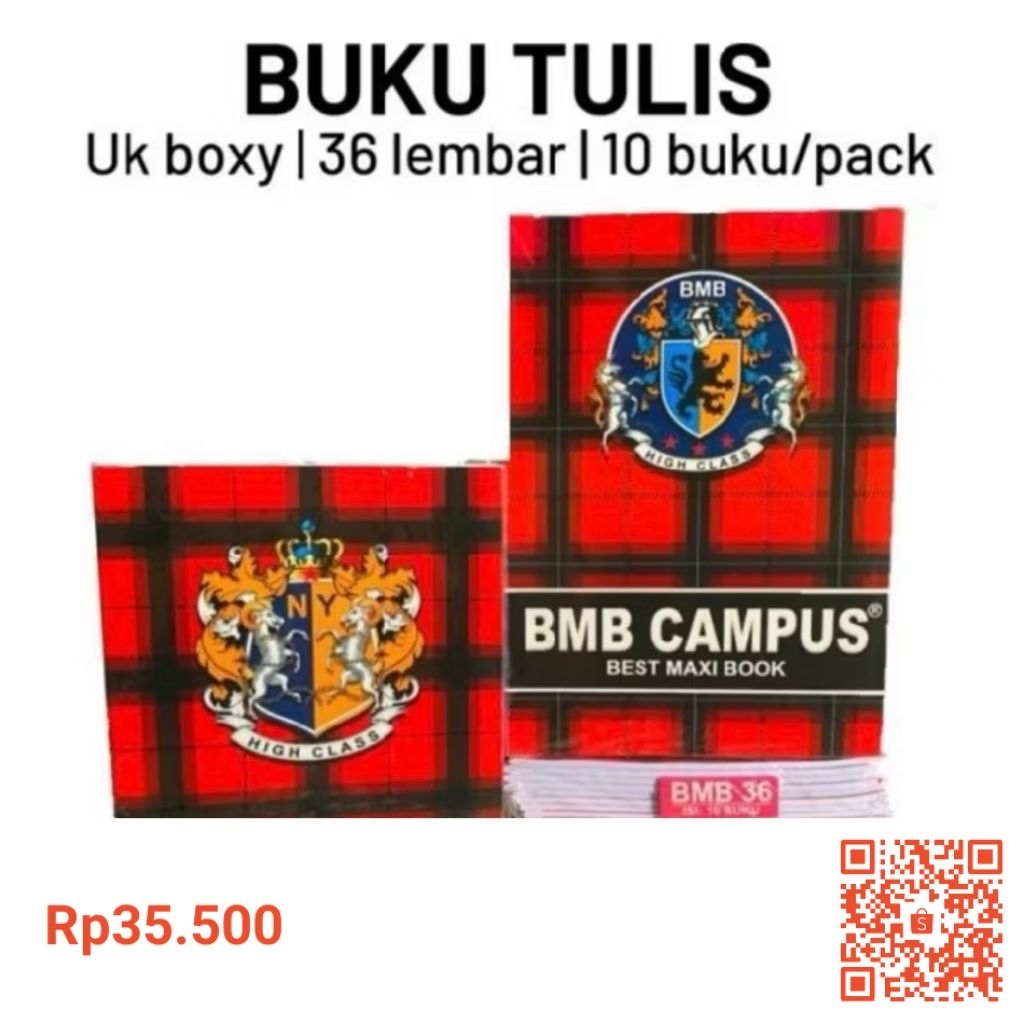 

BUKU TULIS KAMPUS 10pc