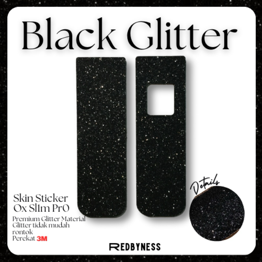 

redbyness|Sticker Skin Glitter Series Pro