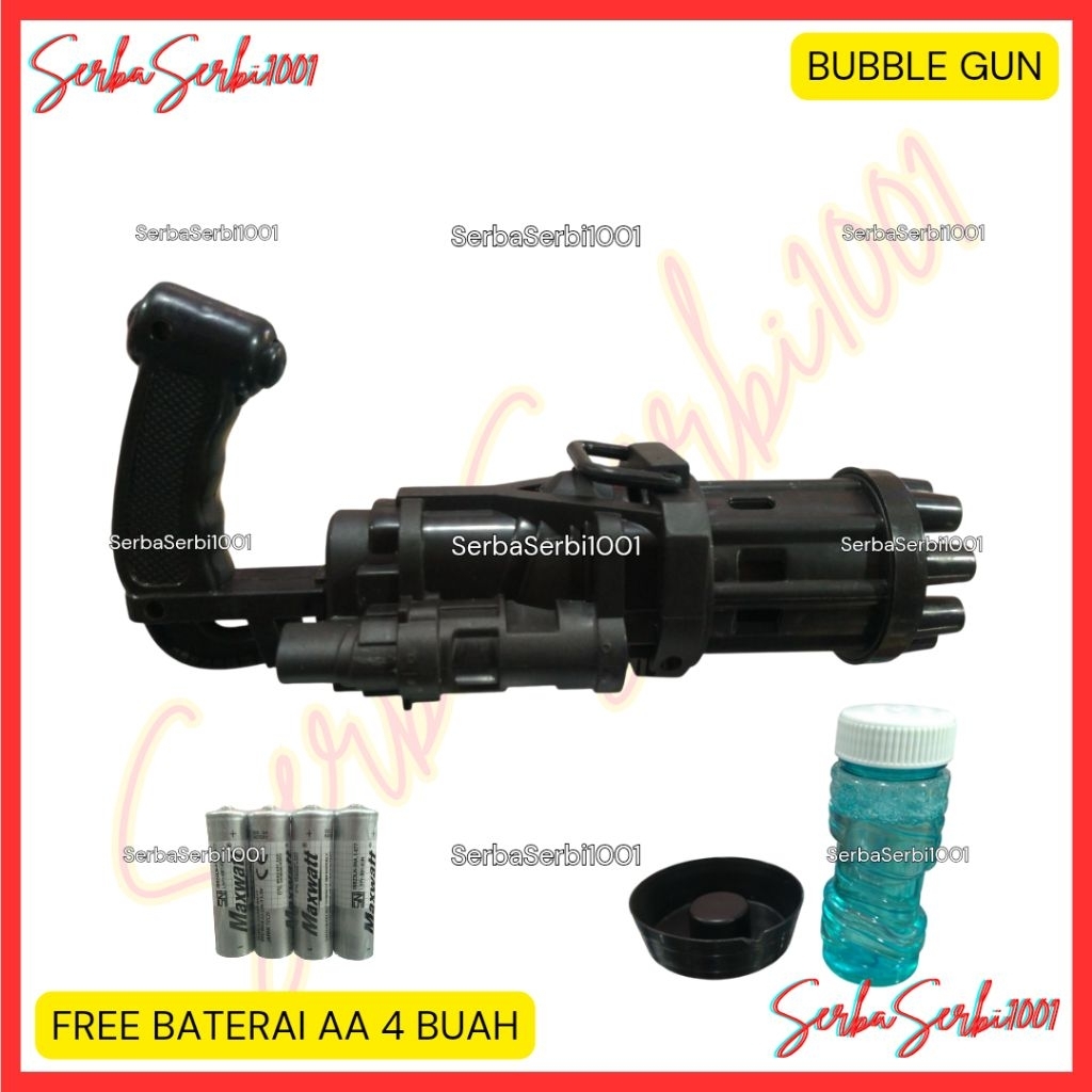 BUBBLE GUN MACHINE GUN 9959 / MAINAN BUBBLE