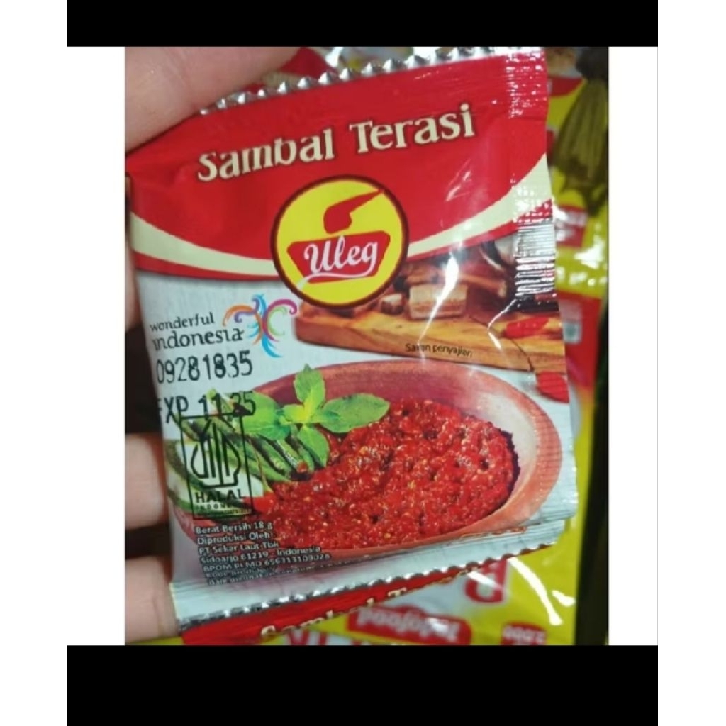 

Sambal terasi uleg siap saji