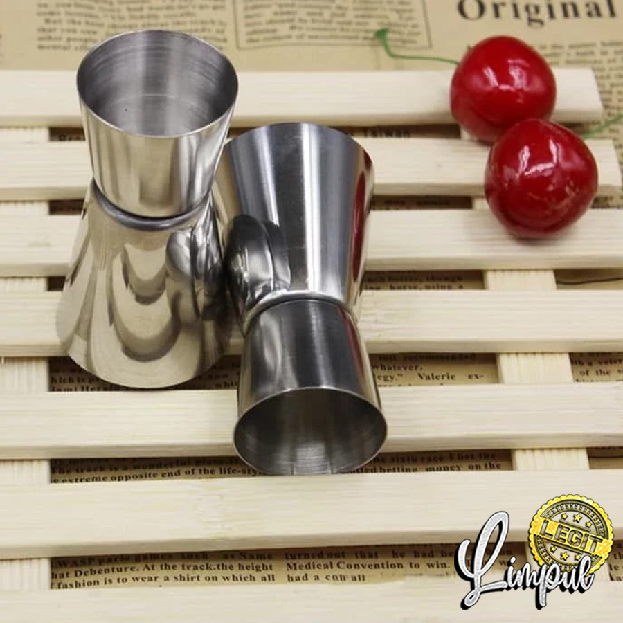Jigger Stainless Measure Gelas Takar Measuring Cup Jigger Syrup Bartender Penakar Minuman