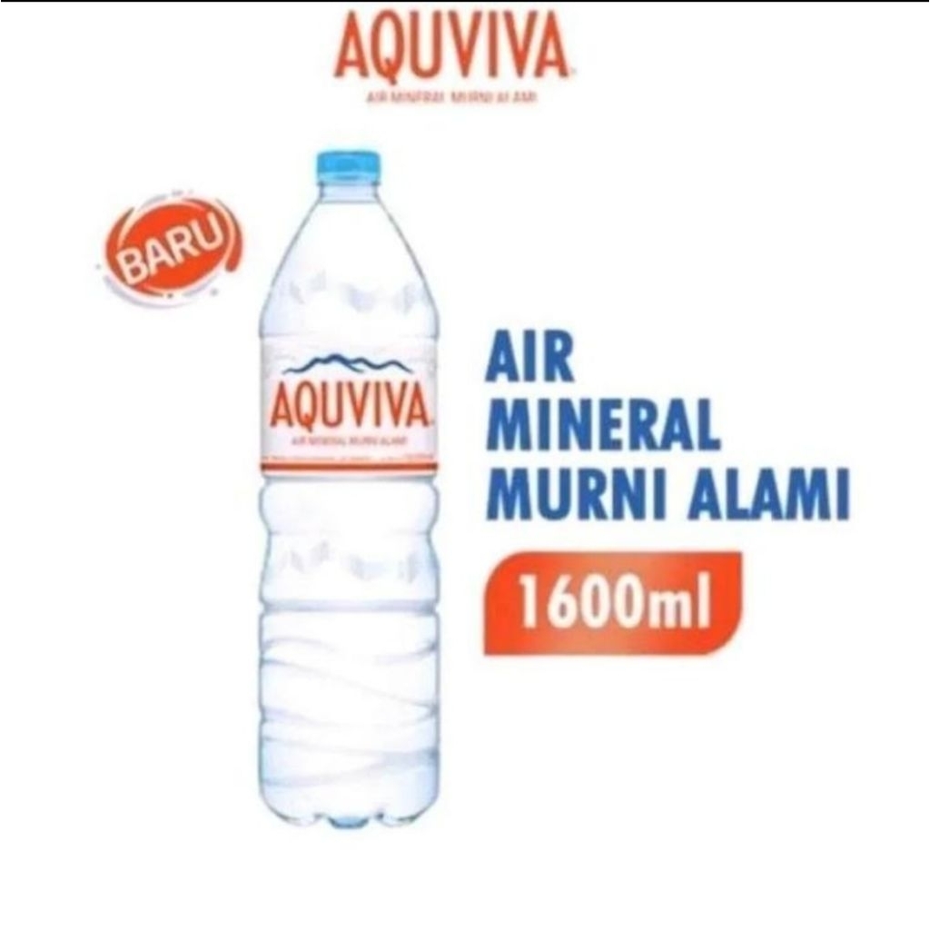 

Aquviva air mineral kemasan 1,6 l 1 krat 6 botol