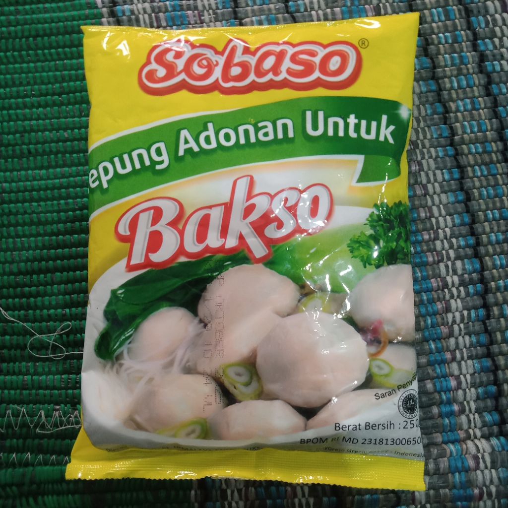 

Sobaso Tepung ADONAN Untuk Bakso 250gr