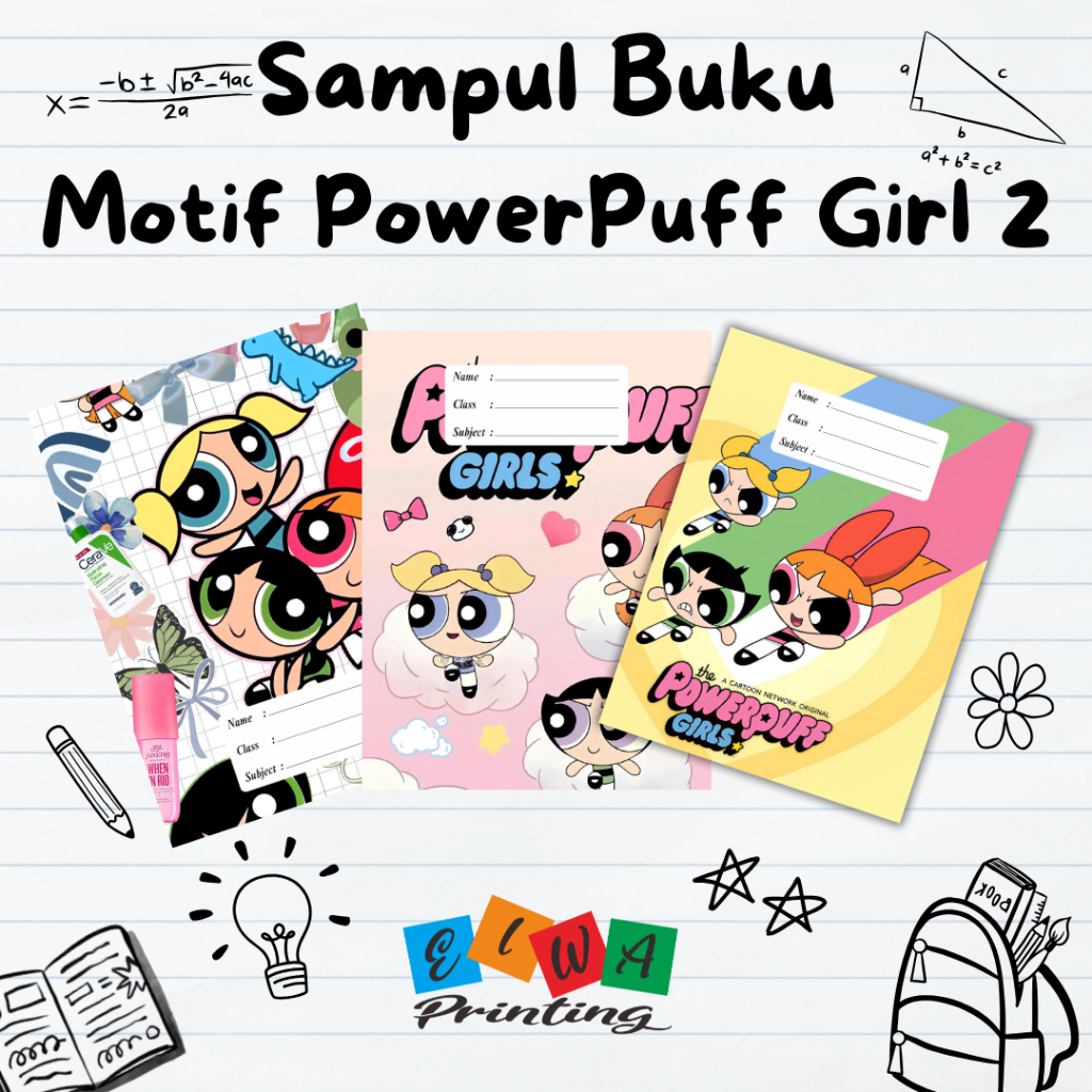 

(ISI 8 LEMBAR) SAMPUL BUKU TULIS SIDU CAMPUS BIGBOSS / SAMPUL BUKU MOTIF ESTETIK POWERPUFF GIRL 2 POWER PUFF GIRL AESTHETIC / Sampul Custom / SAMPUL BUKU AESTHETIC
