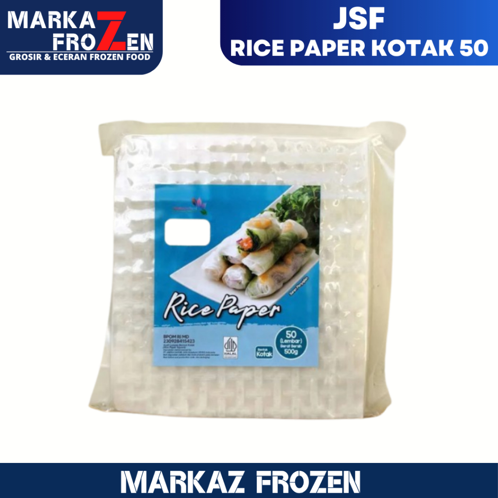 

JAVASUPERFOOD RICE PAPER KOTAK 50LBR