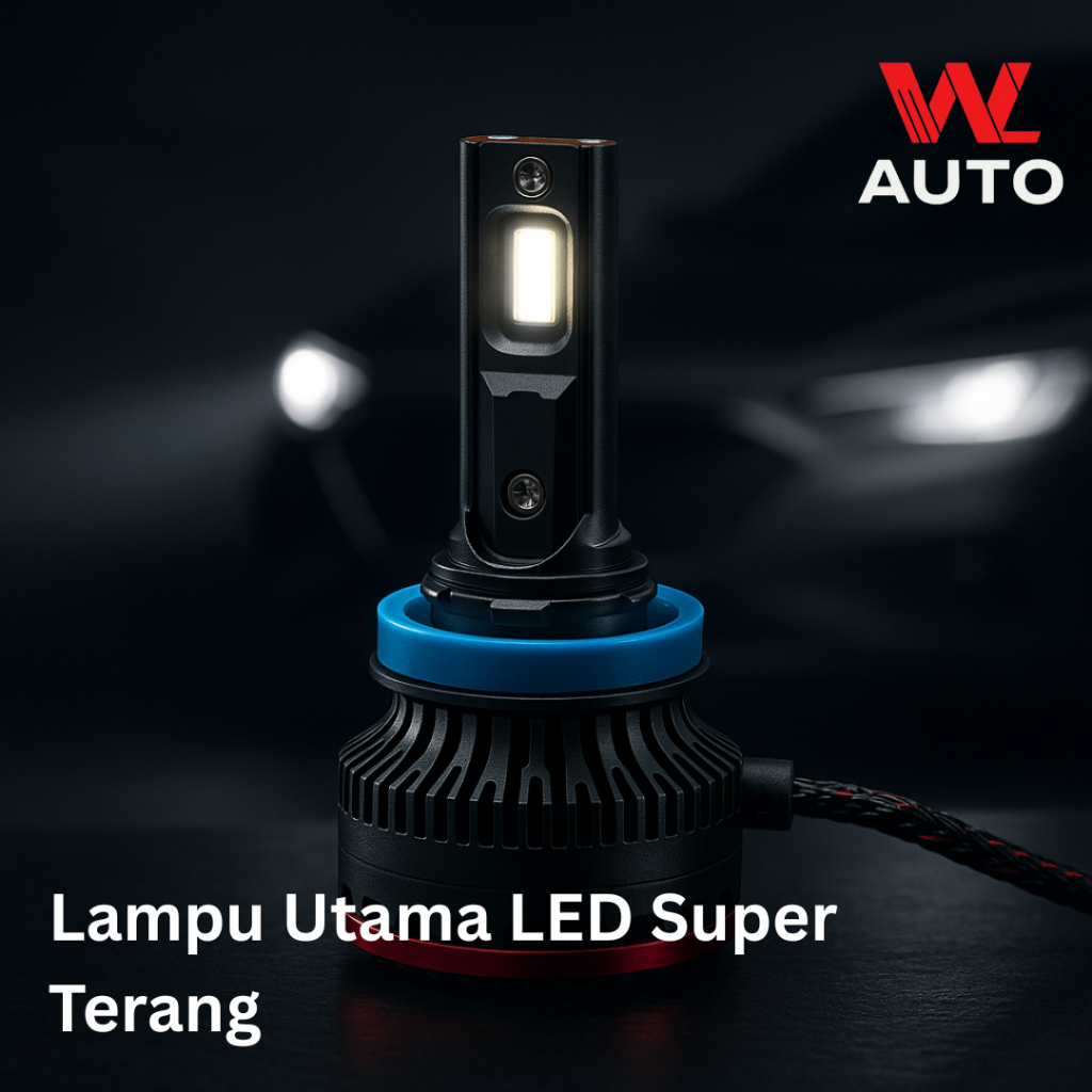 Lampu Utama LED Super Terang Mobil H11 H4