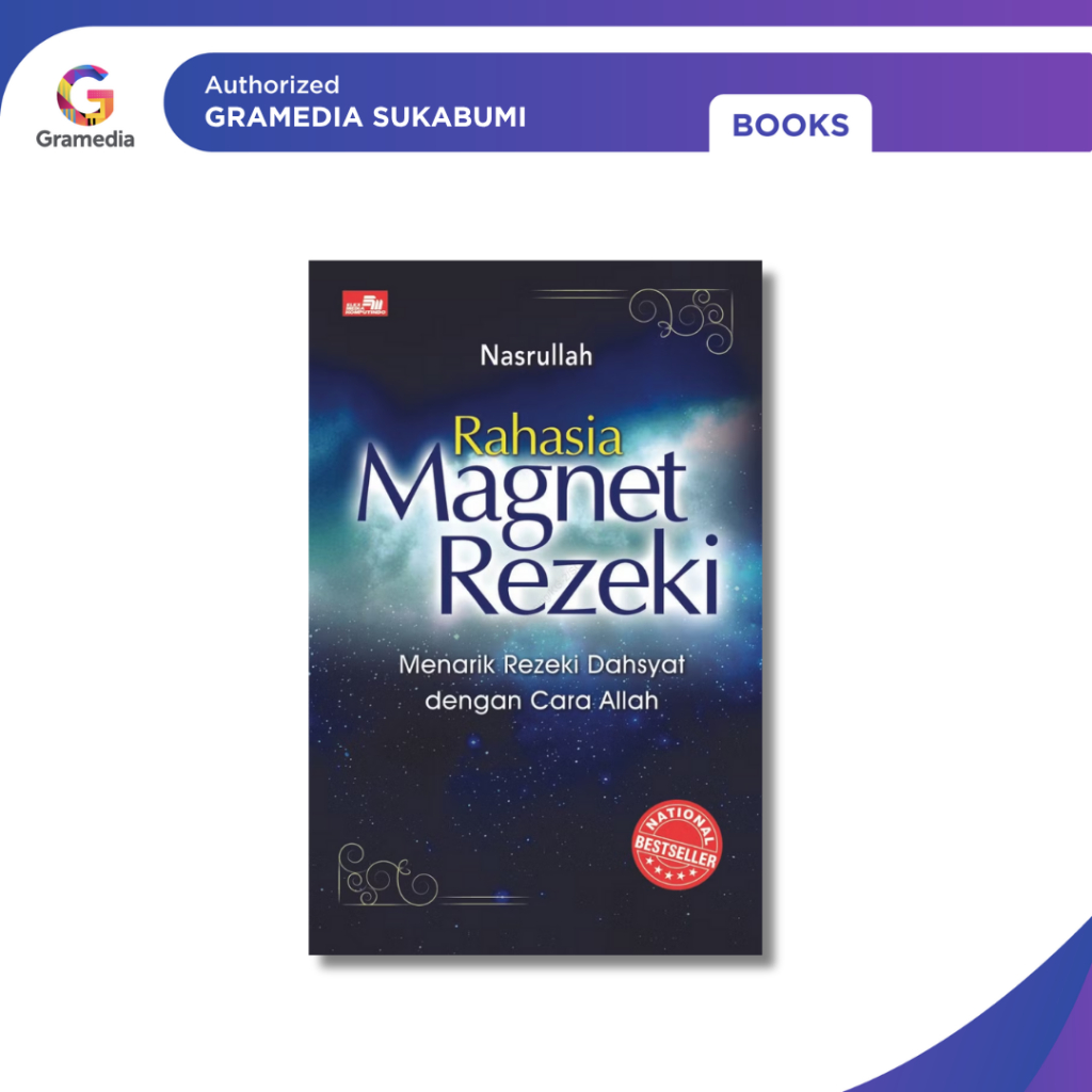 Gramedia Sukabumi - Rahasia Magnet Rezeki (Nasrullah)