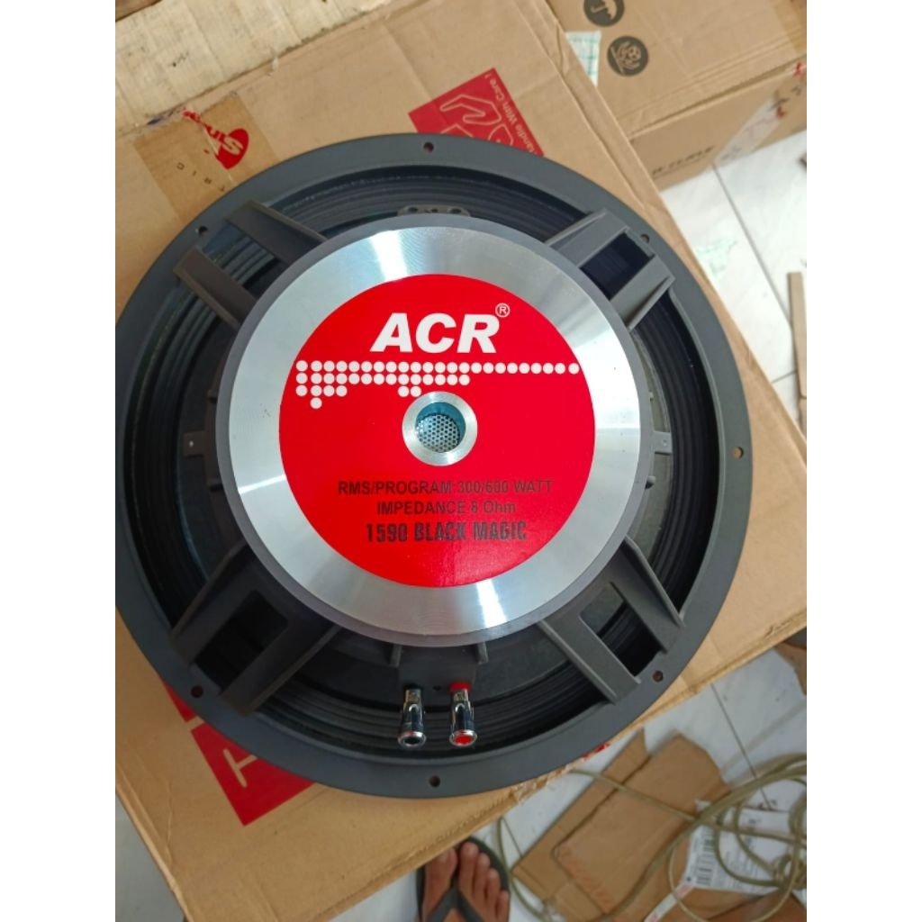 Speaker 15in ACR 1590 Black Magic Low mid original / Speaker 15 inch 1590 Black Magic