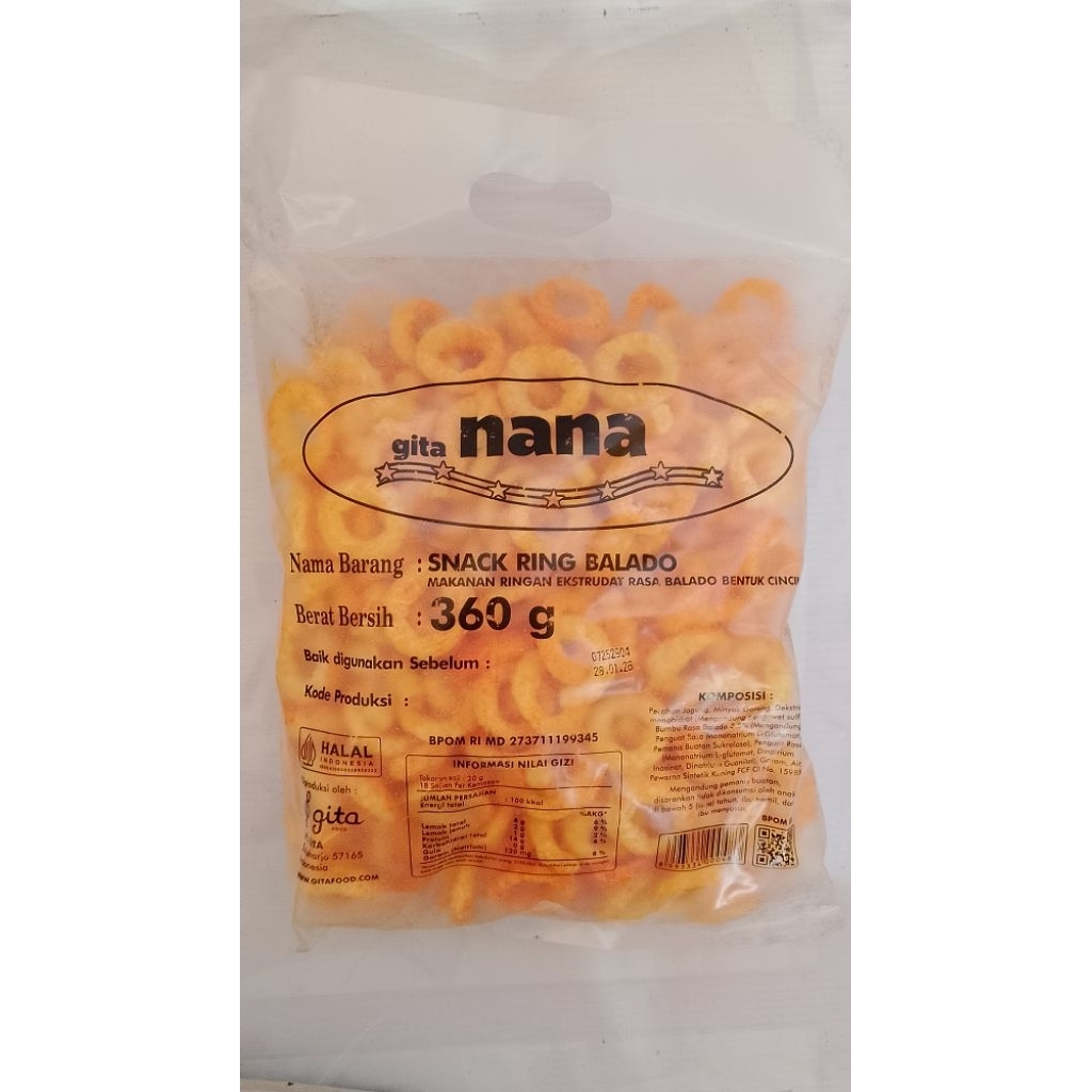 

Gita Nana | Snack ring | Snack stik