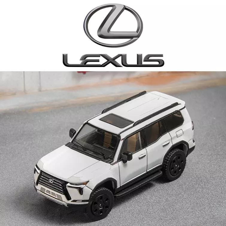GCD 1/64 LEXUS GX550 WHITE