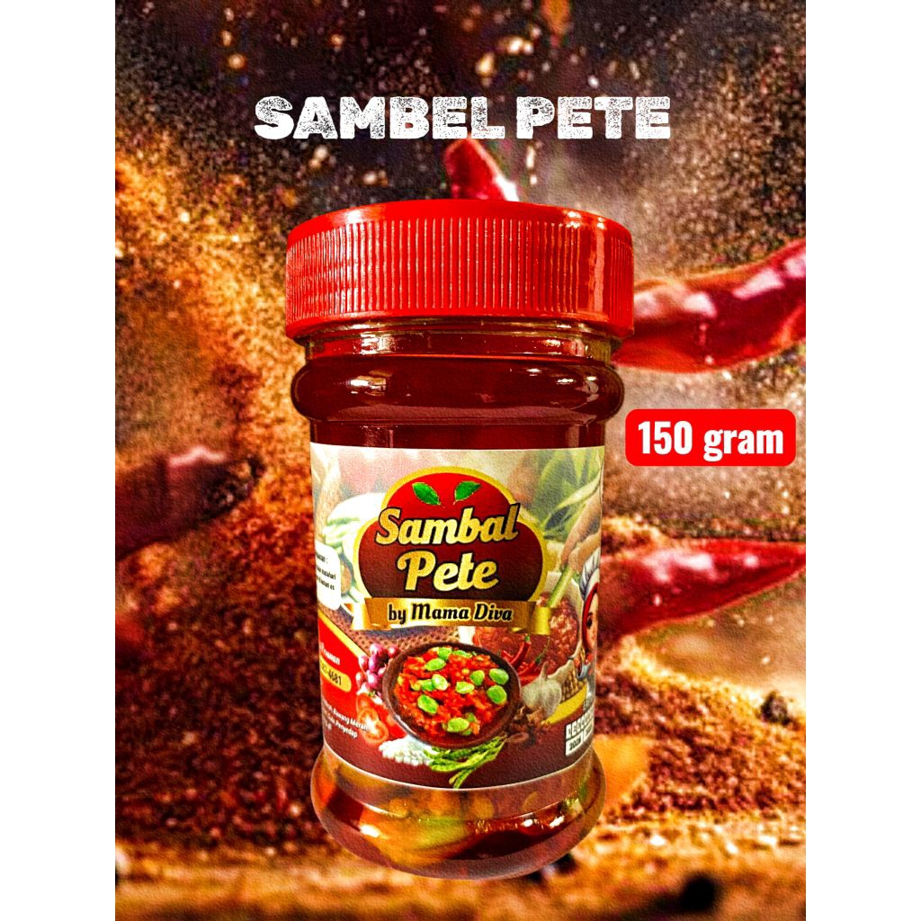 

Sambal Pete/Cumi/Ayam Suwir Sambel Mama Diva 150 gr