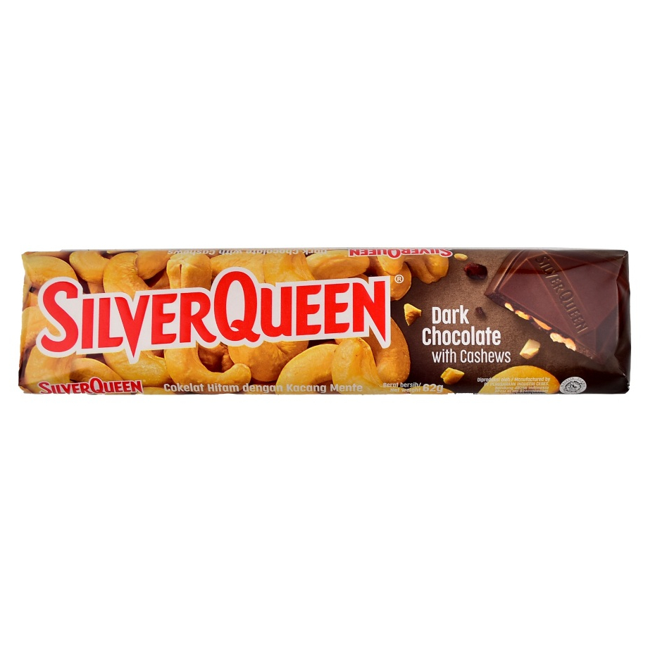 

Silver Queen Dark Chocolate with Cashews 62Gr