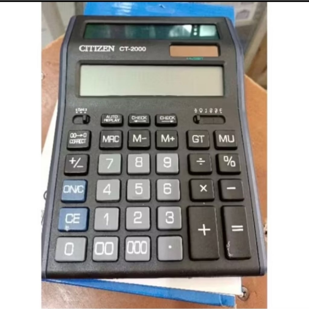 

JOYKO CC-49 Calculator 2 Display Layar LCD /Calculator Royally RY-2000 Dual Layar LCD 12 Digit