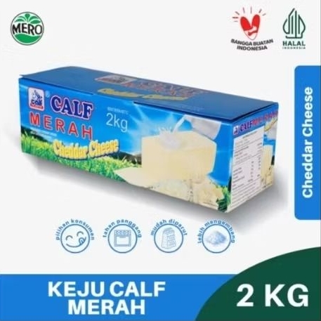 

KEJU CALF MERAH CHEDDAR 2 KG