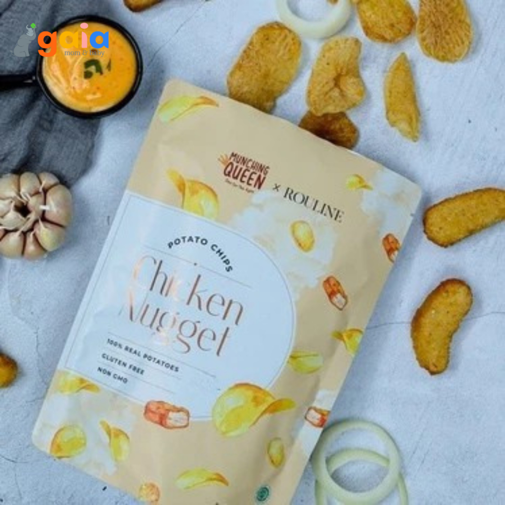 

Munching Queen Mini Potato Chicken Nugget 40g | Camilan Anak