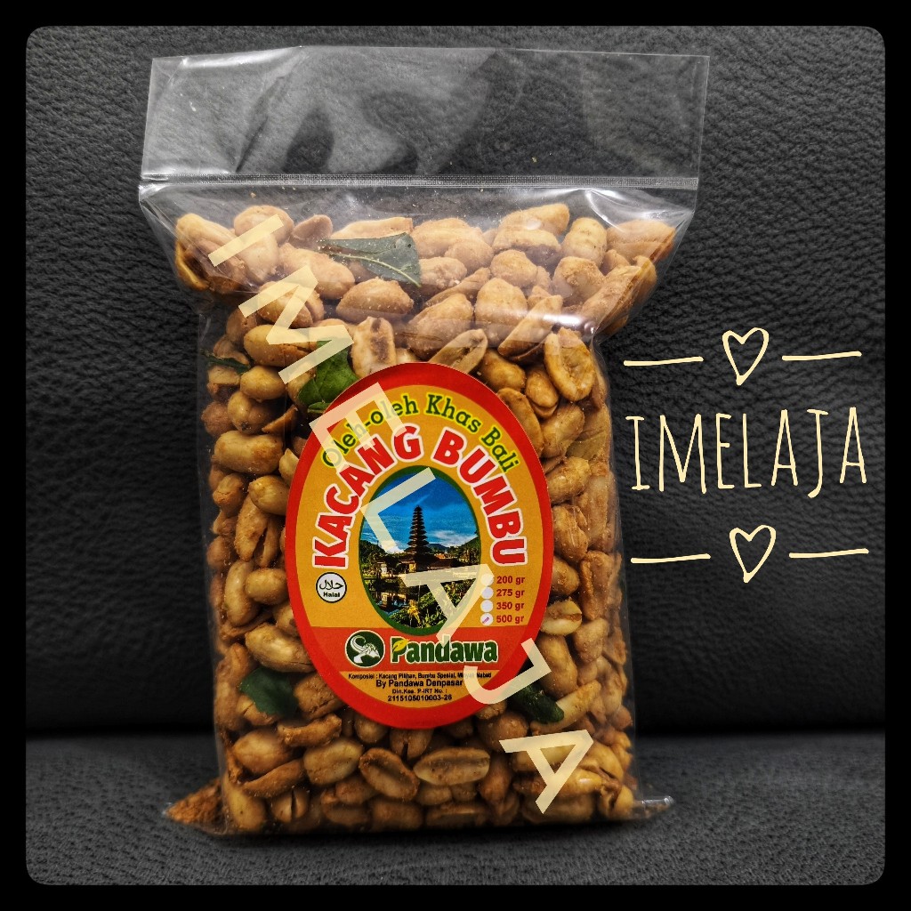

Kacang Bali Paket "Pandawa" (Kapri 500 Gr + Bumbu 500 Gr)