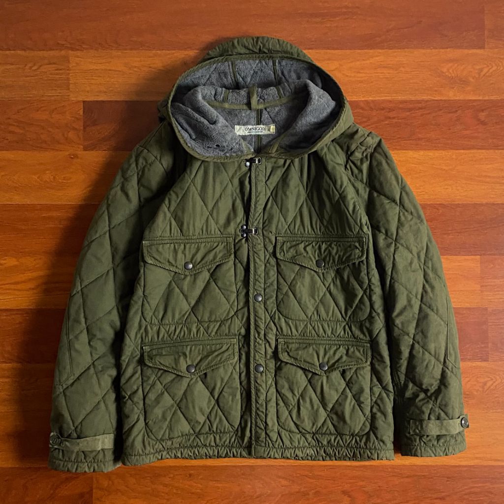 Omnigod garment guaranteed vintage army jacket ( M - L ) pria