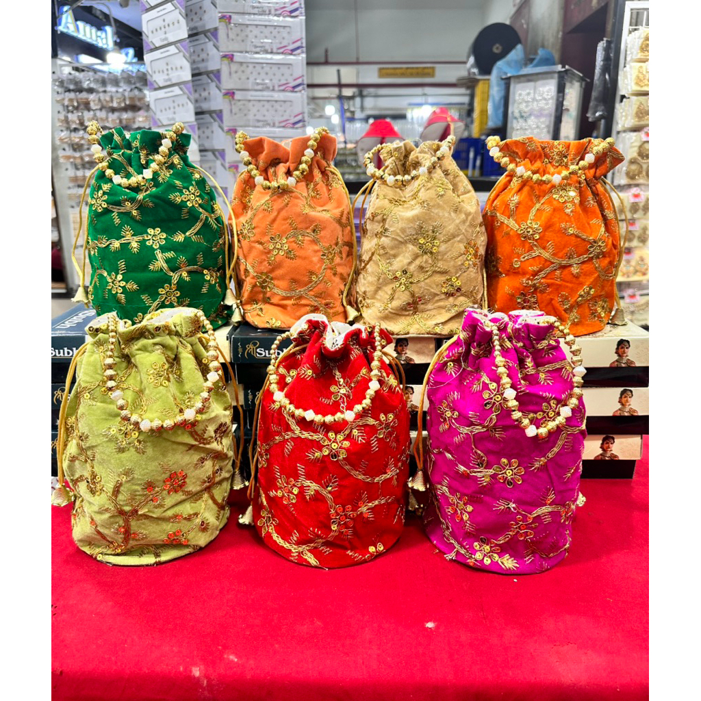 Tas Etnik india serut Bordiran