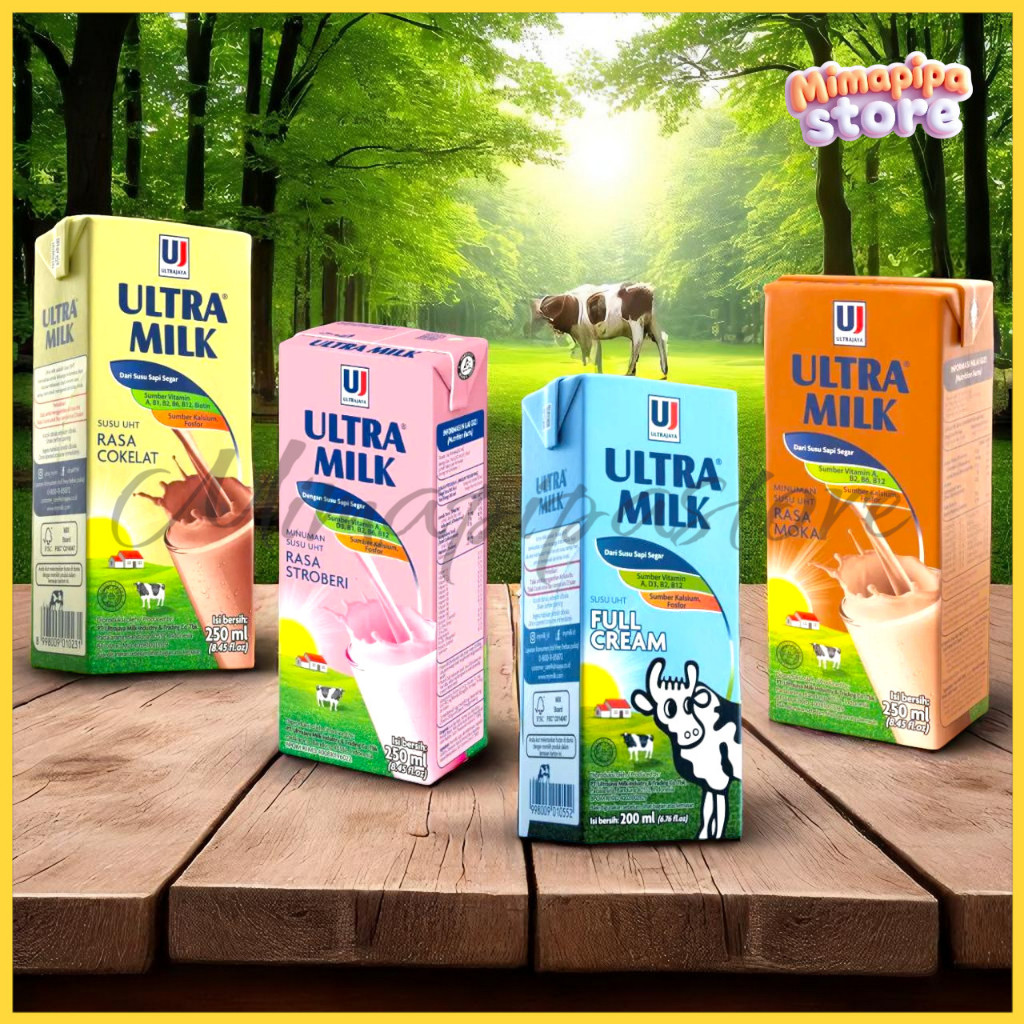 

Susu Ultra Milk Varian Rasa Kemasan 250ML