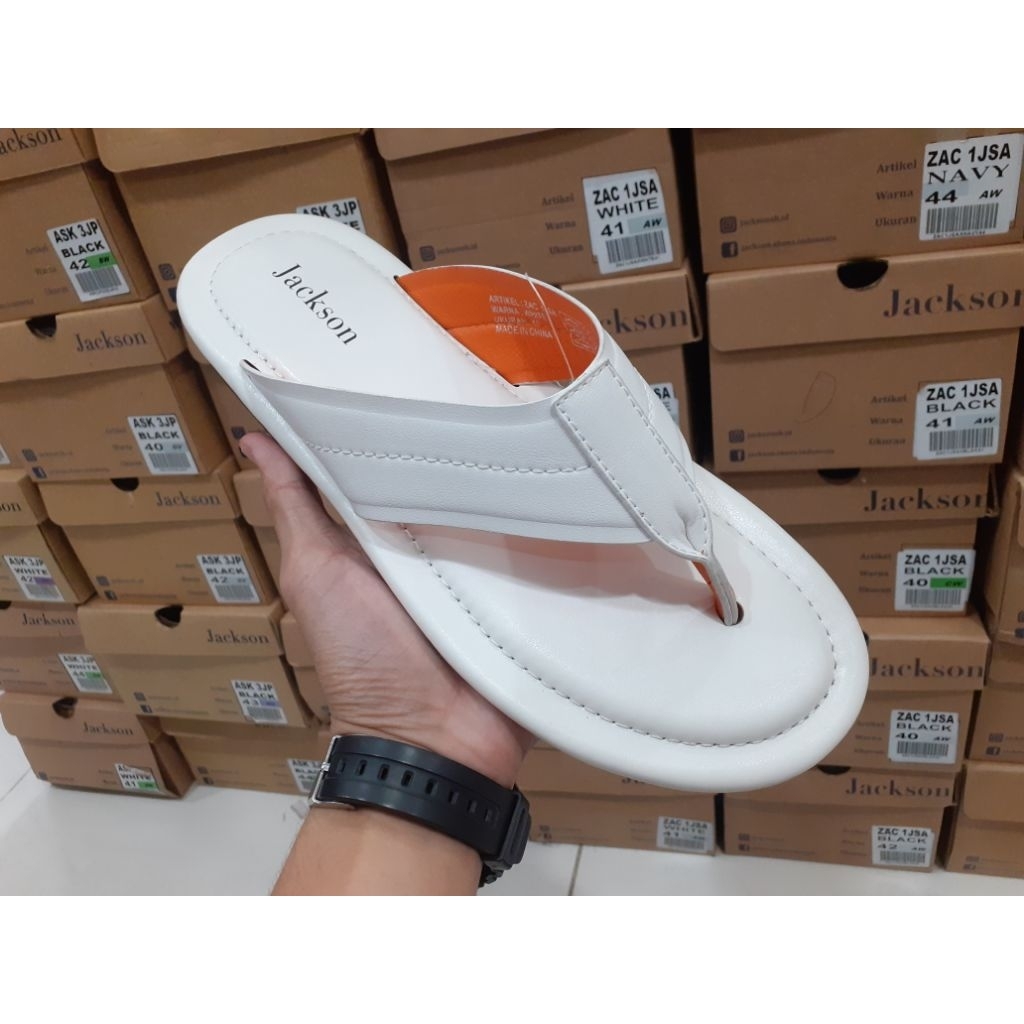 Sandal pria JAKSON BY JIM JOKER ✔️ Terbaru 39- 44 (100% ORIGINAL )