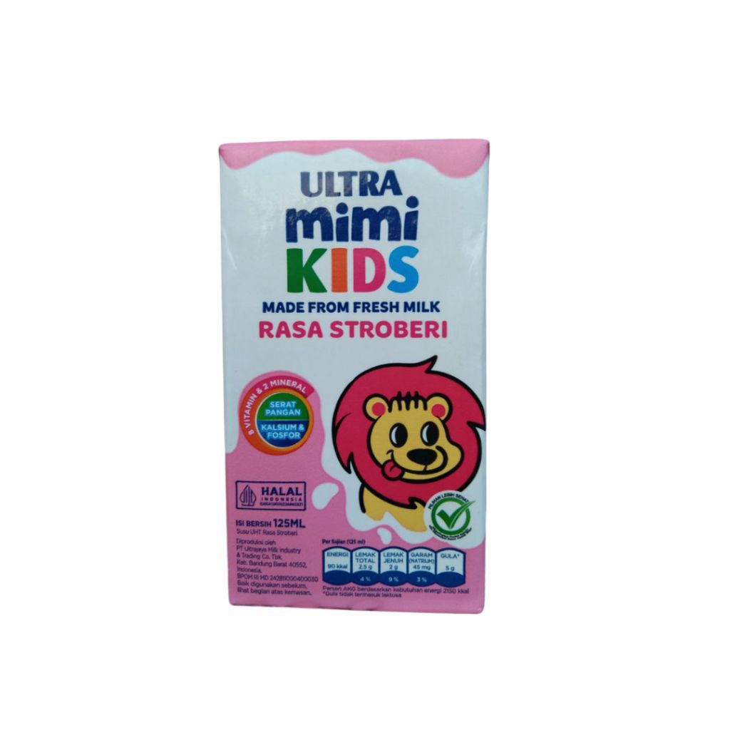 

Susu Ultra Mimi Kids UHT 125ml 40pc
