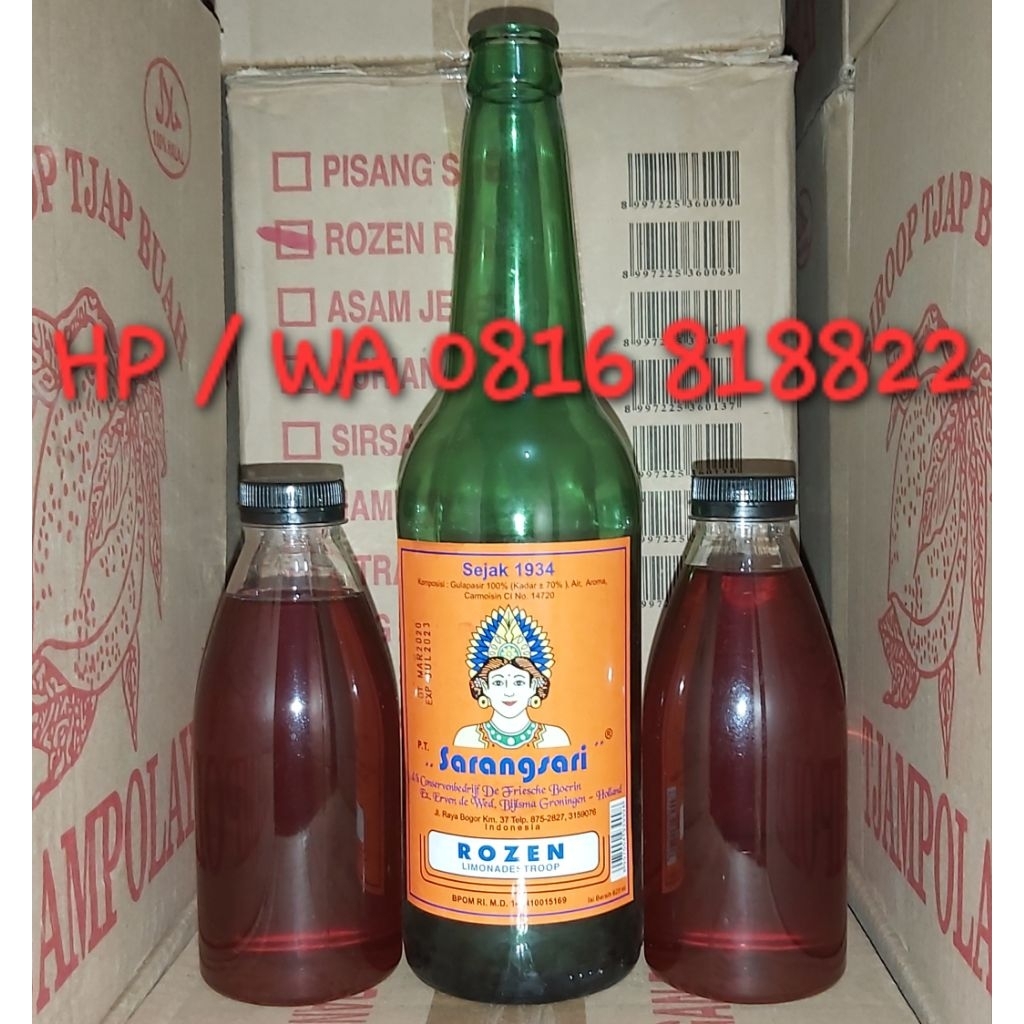 

Syrup Sarangsari Mellon REPACK BOTOL PLASTIK