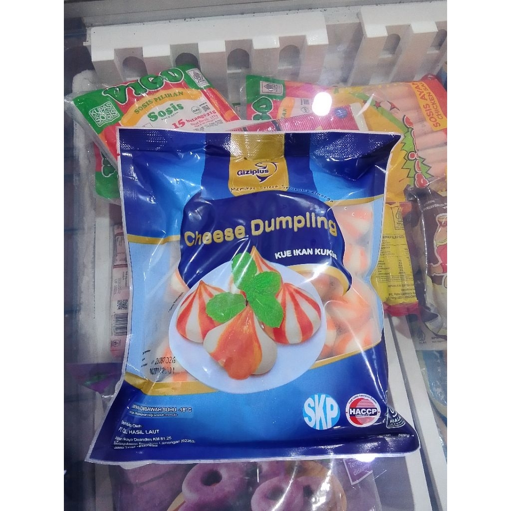 

GIZIPLUS DUMPLING CHEESE 500g