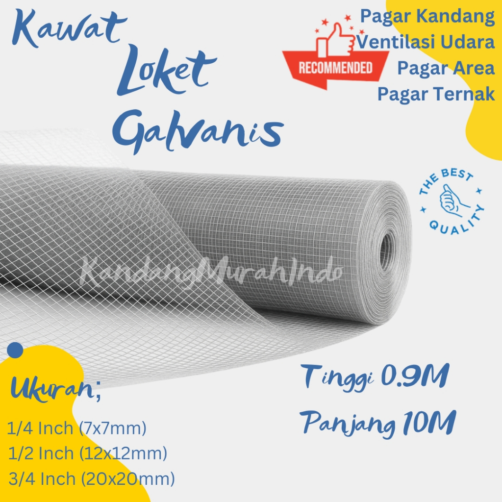 KAWAT RAM GALVANIS / KAWAT LOKET GALVANIS SNI TEBAL 1MM PABRIKASI TERMURAH