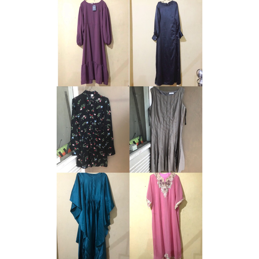 [PL] Dress Wanita Kaftan Gamis