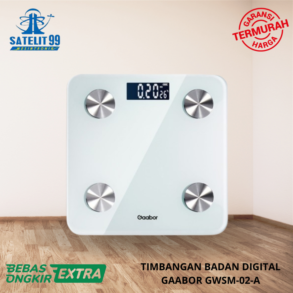 TIMBANGAN BADAN DIGITAL GAABOR GWSM-02-A