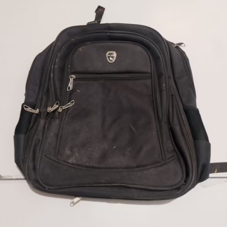 TAS BACKPACK RANSEL PRIA SEKOLAH POLO GIVES BIG SIZE SECOND ORIGINAL